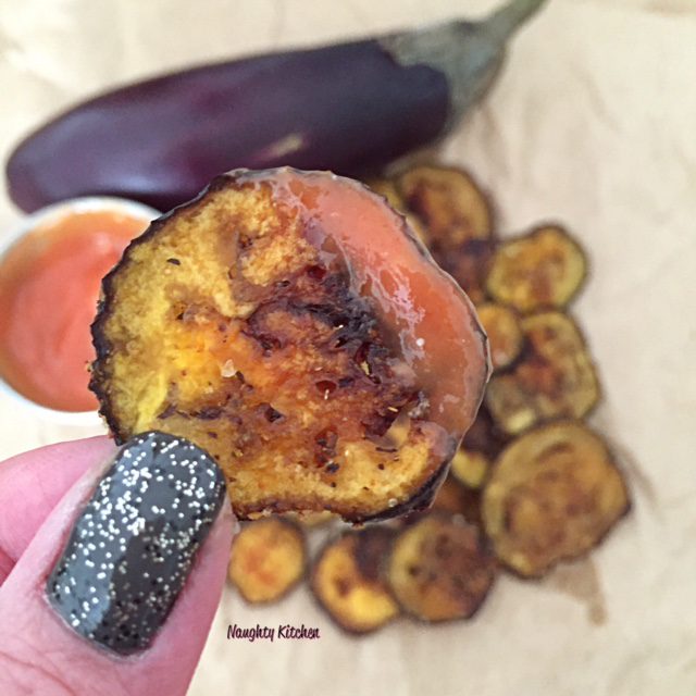 Baked Eggplant Chips – EATernally Yours