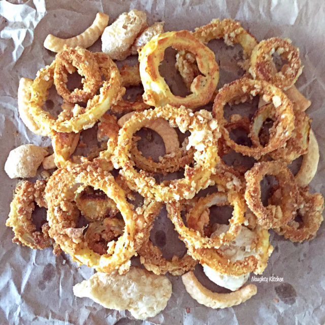 Crispy Chicharon Onion Rings