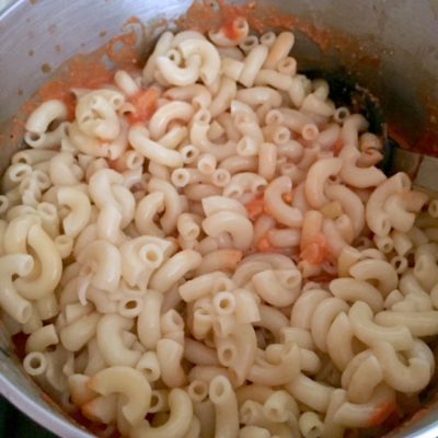 Banana Ketchup Mac and Cheese by Naughty-Kitchen.com