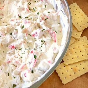 LOW FAT CRAB DIP RECIPE-NAUGHTY KITCHEN