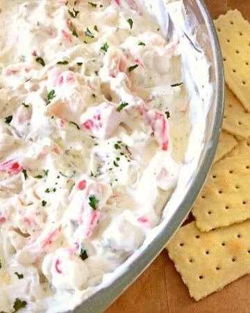 LOW FAT CRAB DIP RECIPE-NAUGHTY KITCHEN