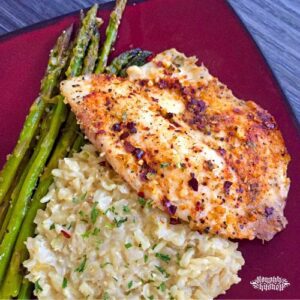 ONE PAN BAKED TILAPIA