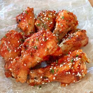 Crispy Baked Kickin Chicken Drumettes