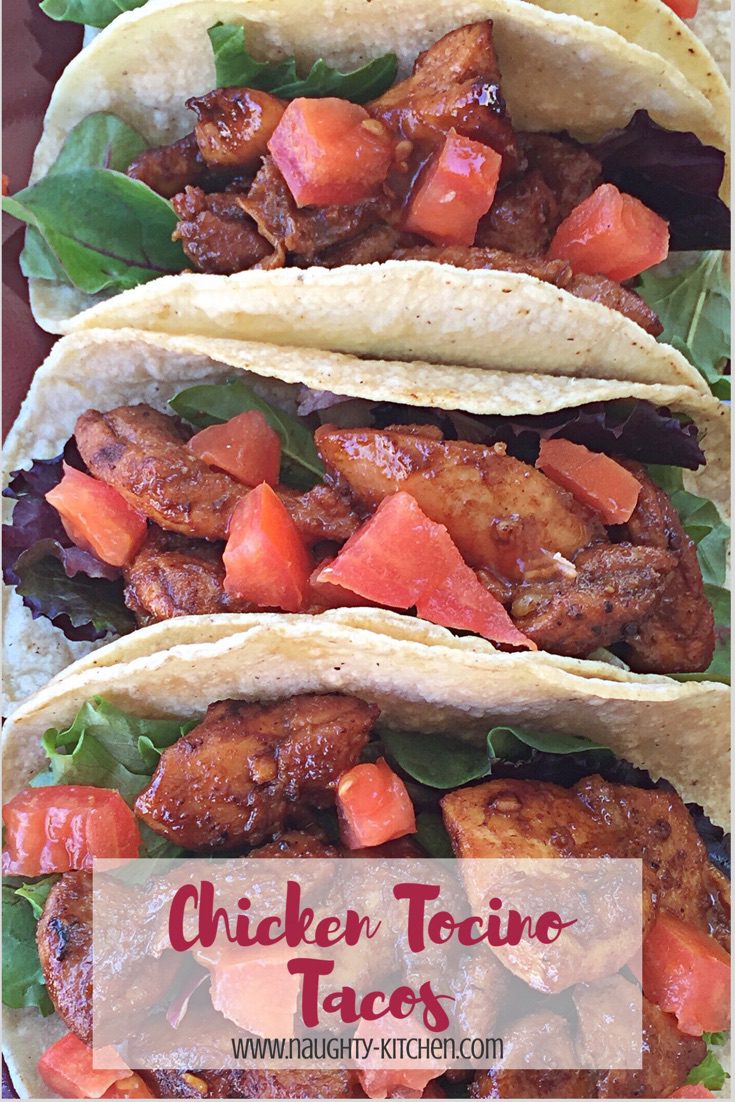 Chicken Tocino Tacos Naughty-Kitchen.com