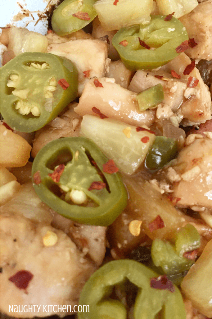 Healthy Pineapple Jalapeno Chicken 