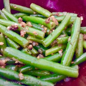 Easy Teriyaki Green Beans Naughty-Kitchen Healthy Vegan Vegetarian Meal Prep Idea