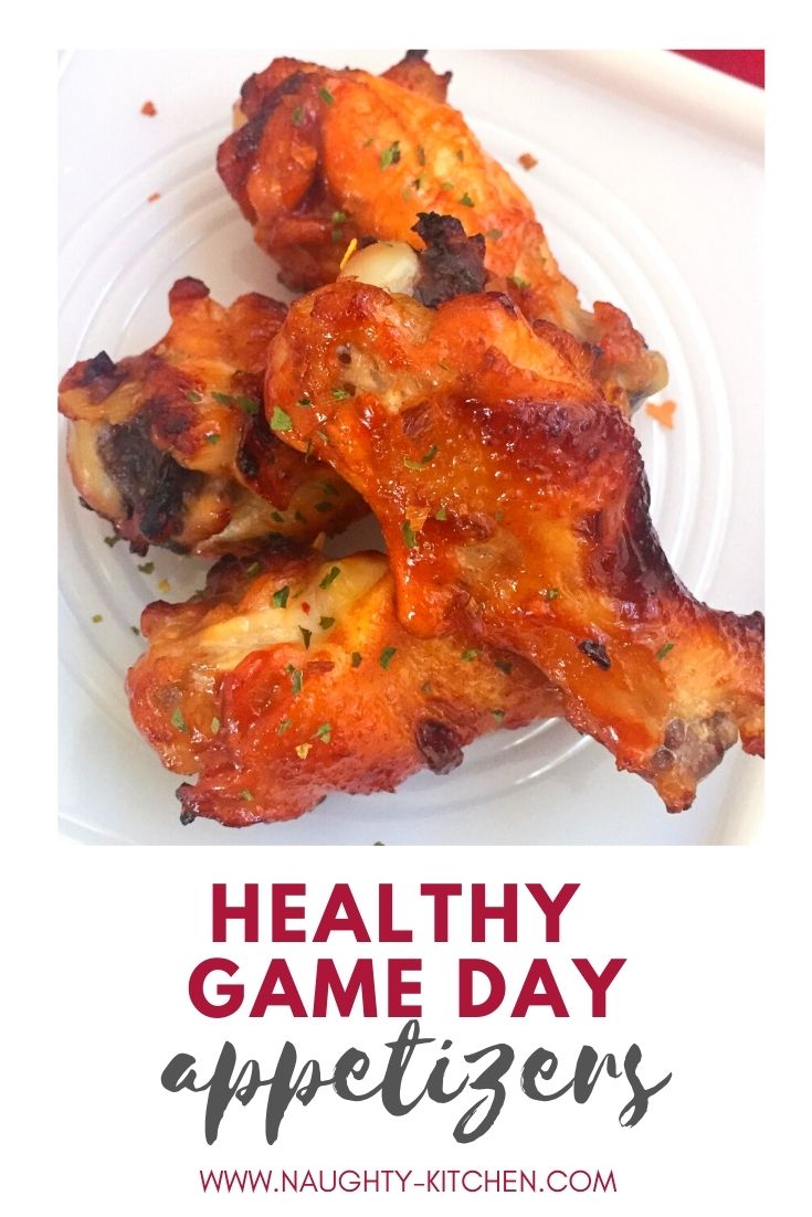 chicken wings healthy game day appetizers