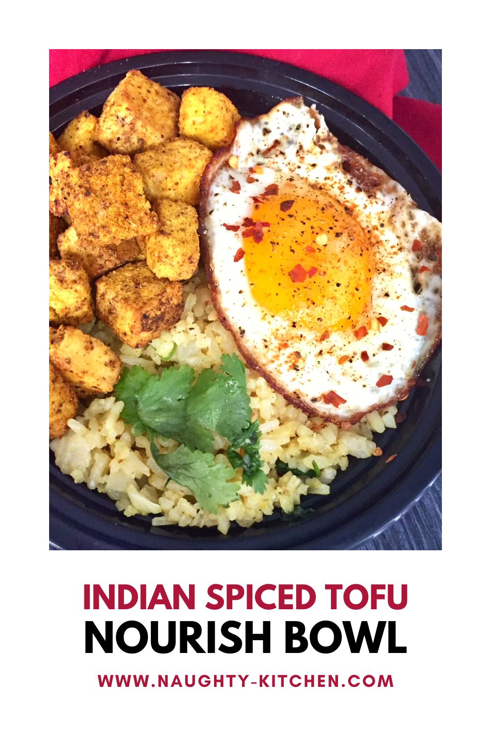 Indian Spiced Tofu Nourish Bowl