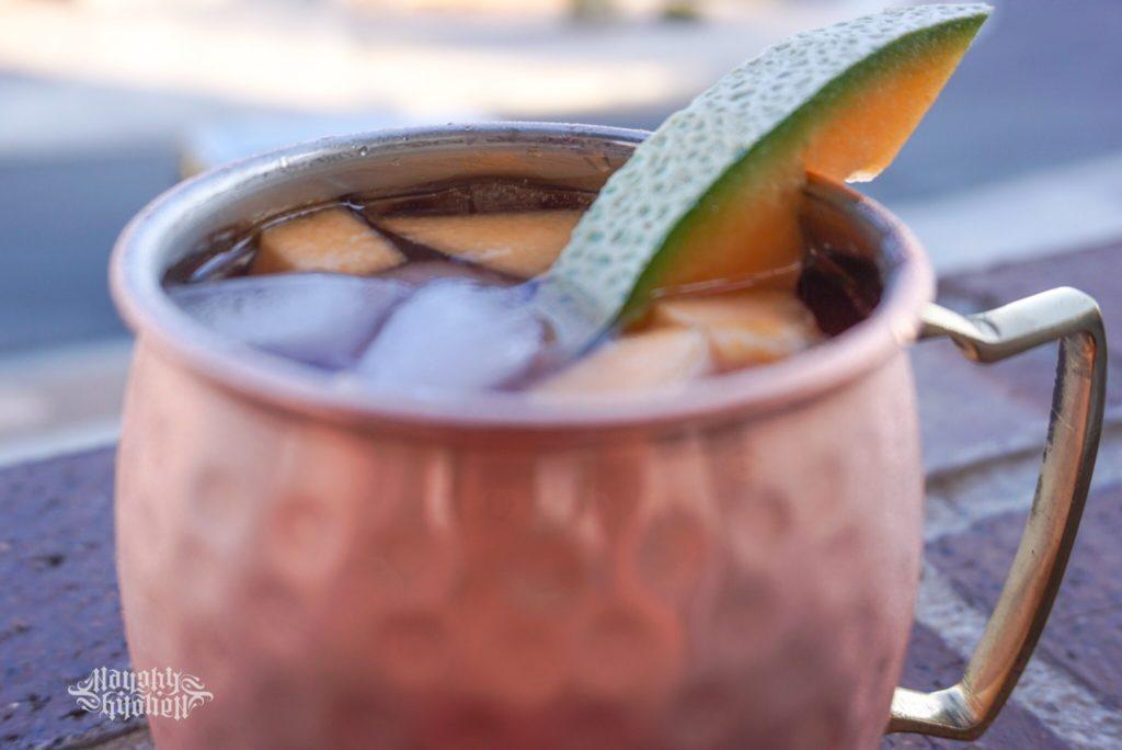 Cantaloupe Drop Mule Drink