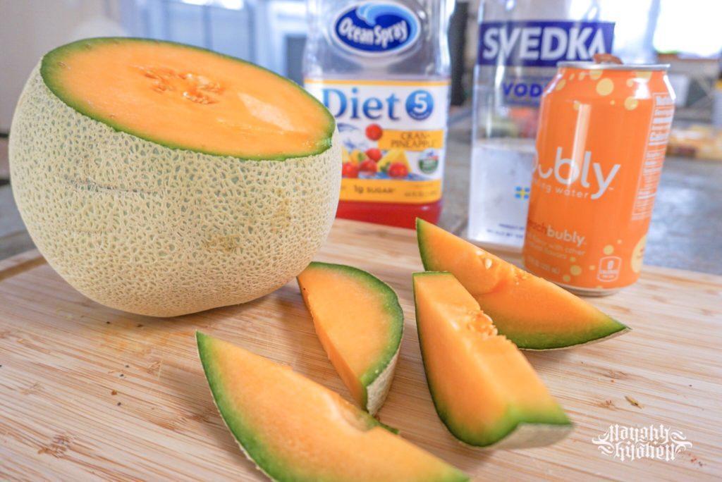 Cantaloupe Drop Mule Drink