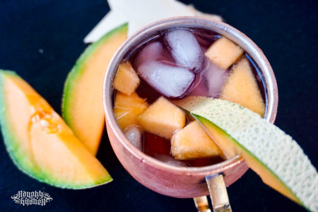 Cantaloupe Drop Mule Drink