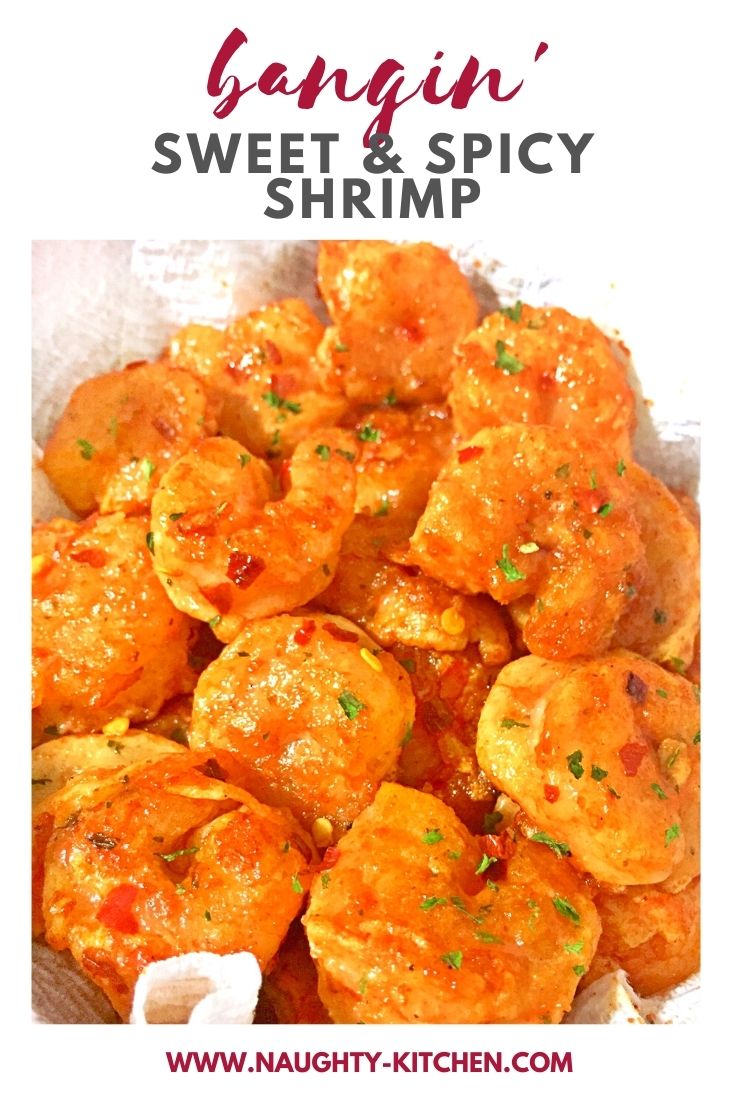 Bangin Sweet and Spicy shrimp