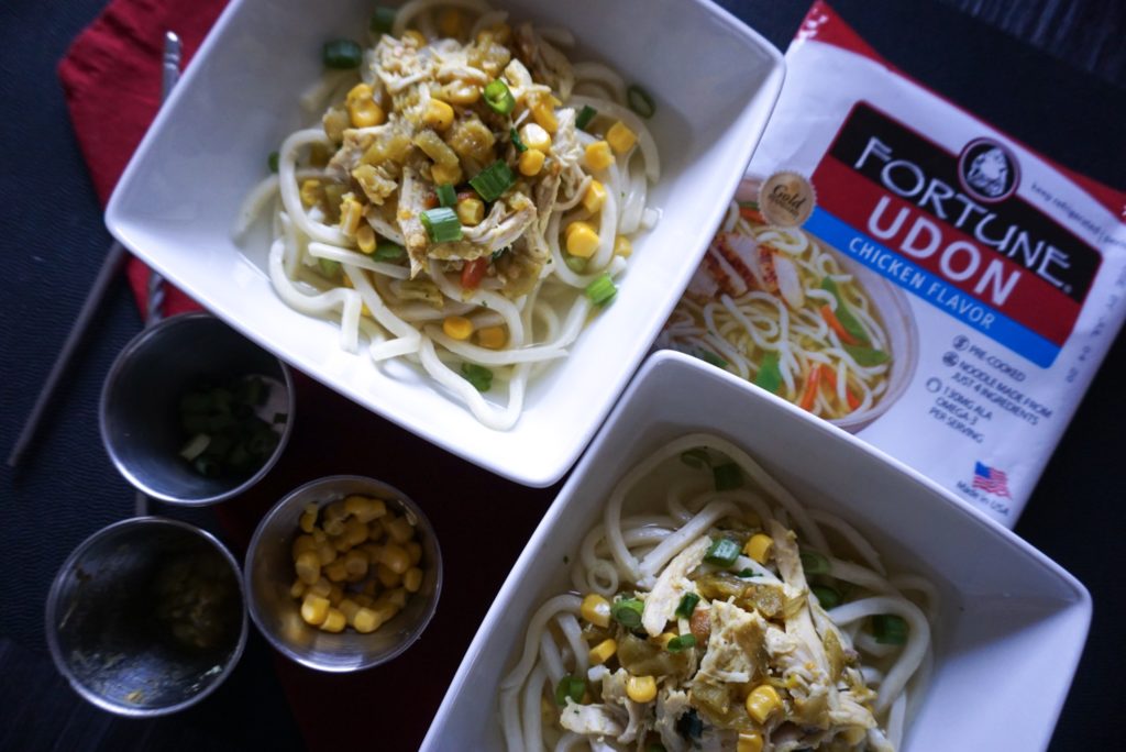 Hatch Chile Chicken Udon Soup