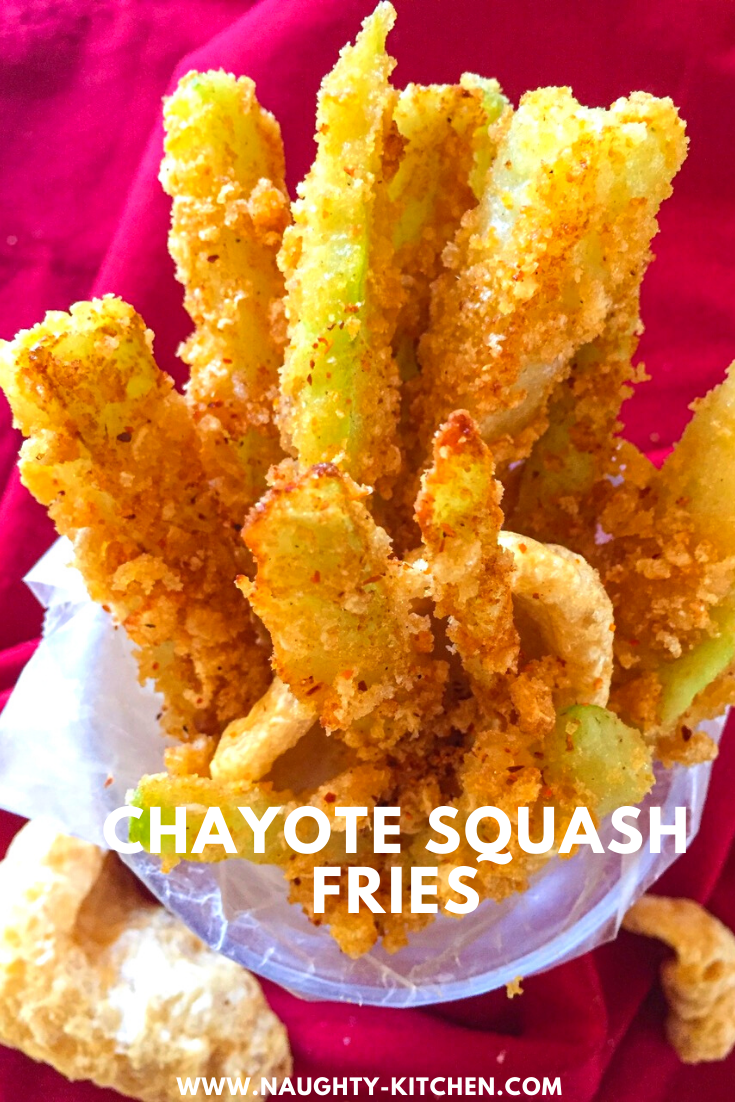 Chayote Squash Fries