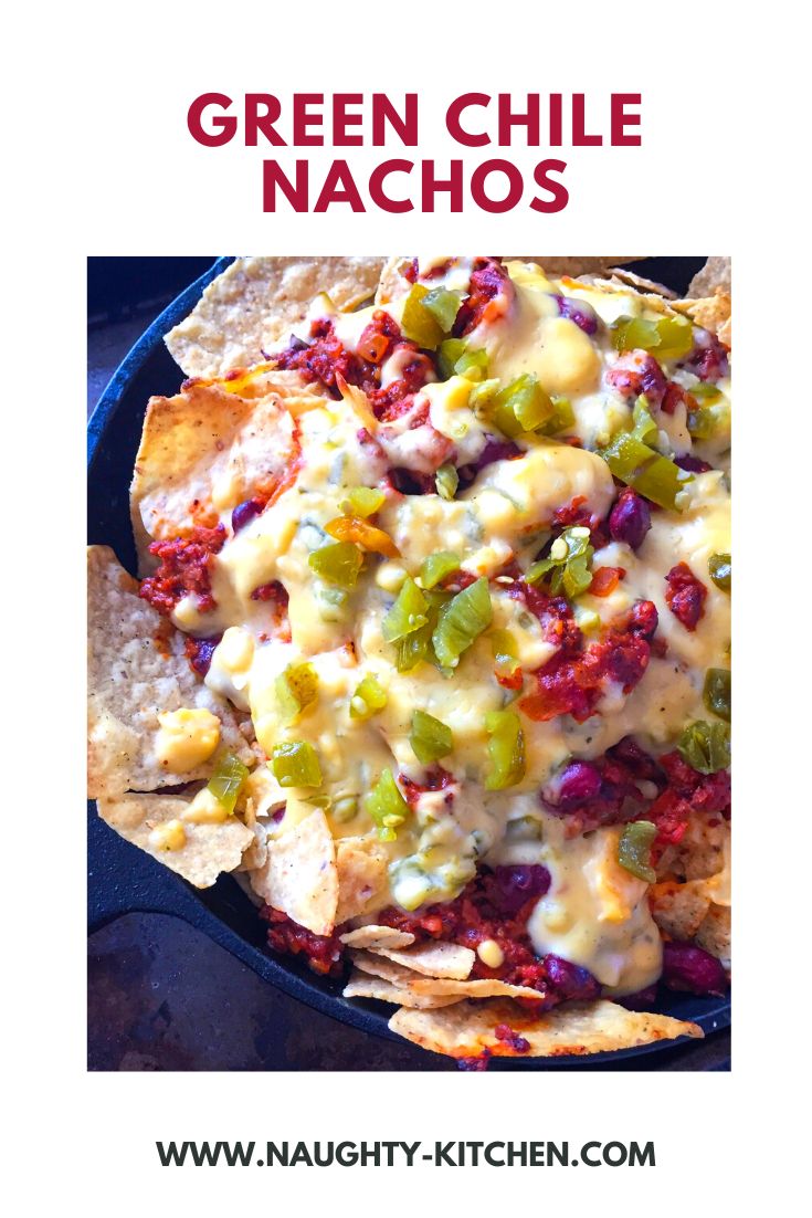 GREEN CHILE NACHOS