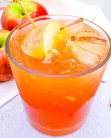 Fireball Caramel Apple Cocktail