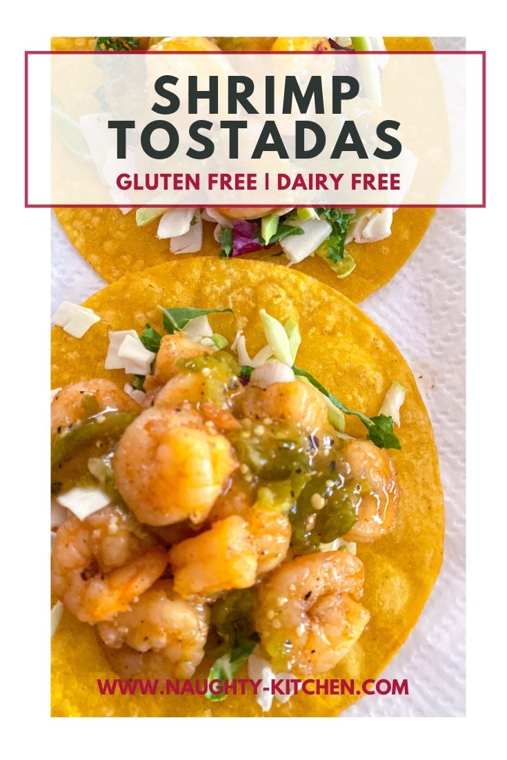 Shrimp Tostadas-Naughty Kitchen