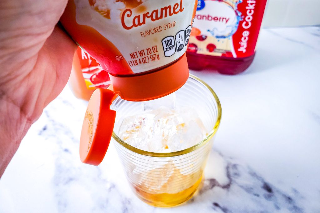 Caramel Syrup in Glass