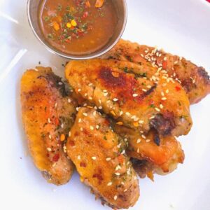 Peanut Butter Chicken Wings recipe