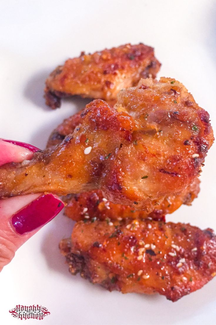 Peanut Butter Chicken Wings drumstick