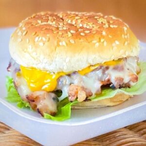 Shrimp Burger With Cajun Mayo recipe