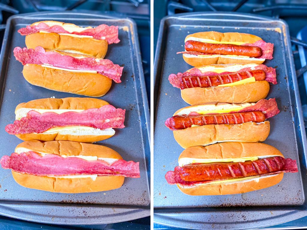 Brunch Hot Dogs process 1