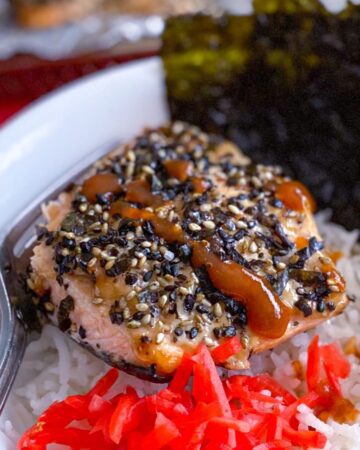 Baked Furikake Salmon