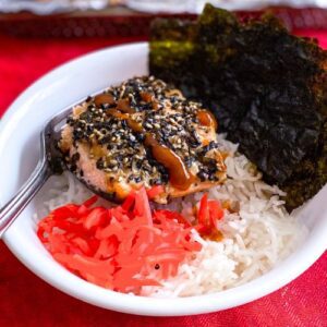 Baked Furikake Salmon recipe