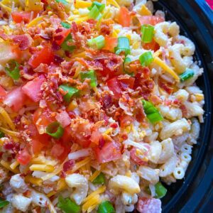 Bacon Ranch Macaroni Salad