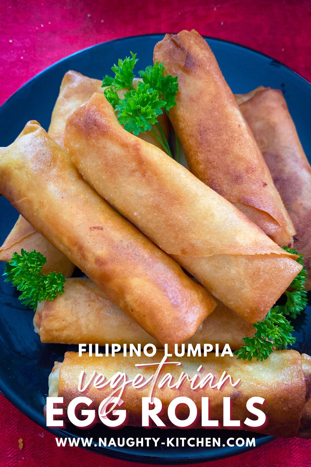 filipino lumpia vegetarian egg rolls