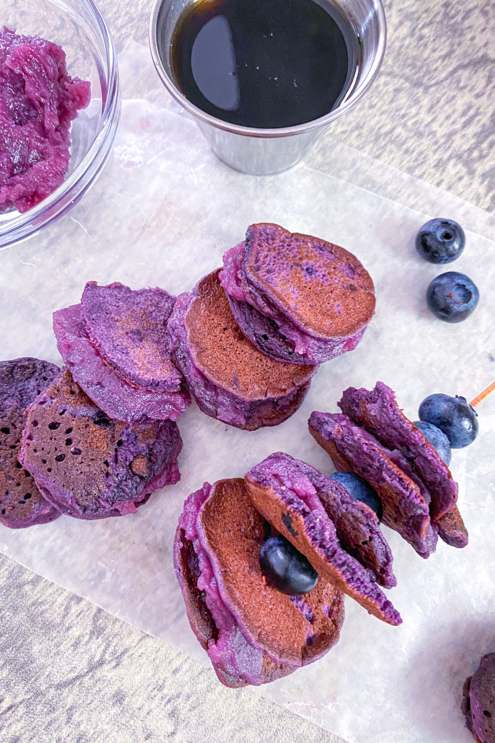 Ube Pancake Coins