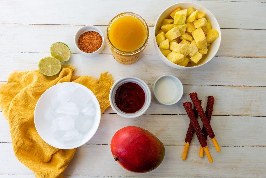 Mangonada Ingredients.