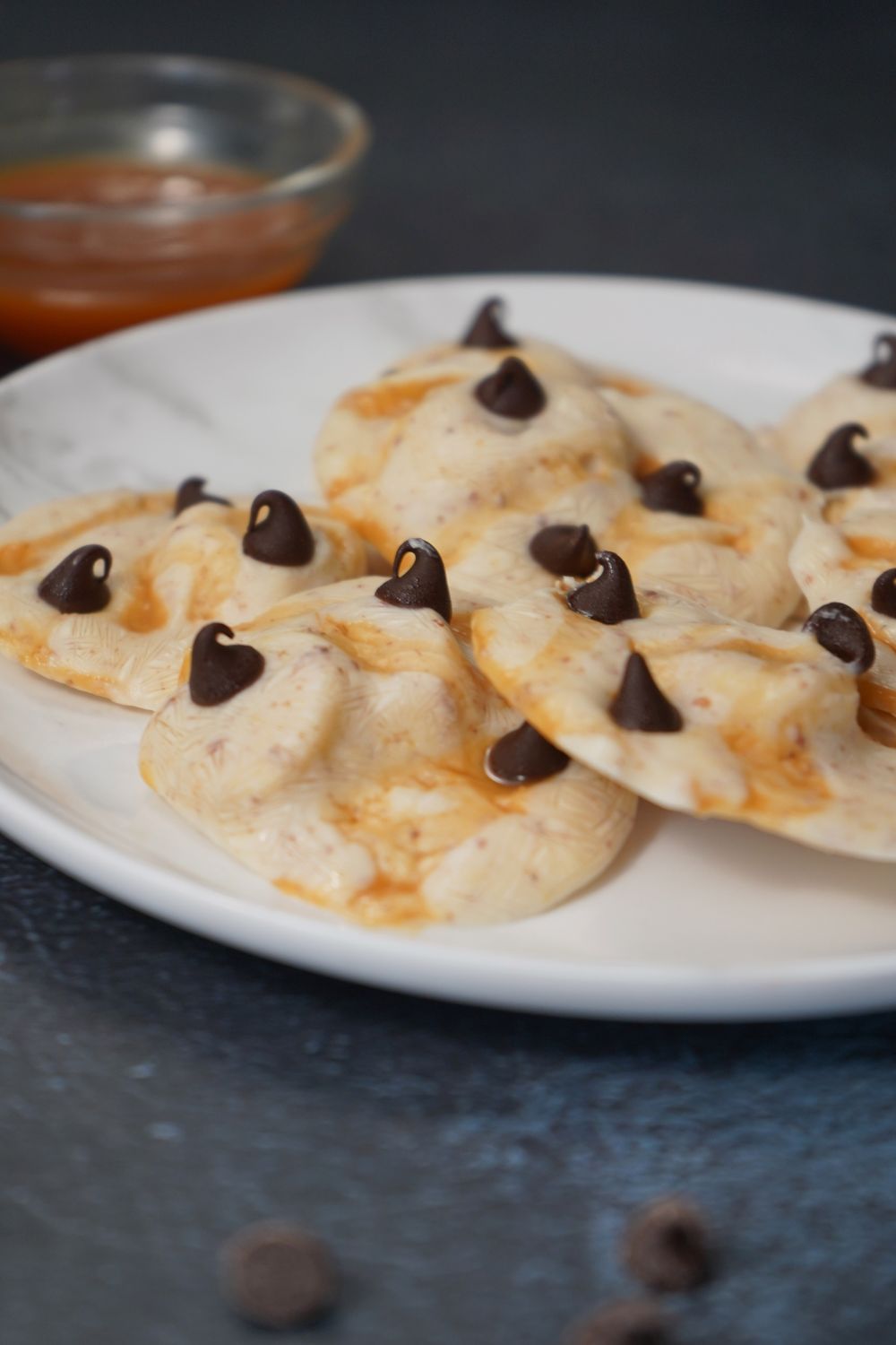 Banana yogurt protein clusters on plate, perfect for post-workout snacks
